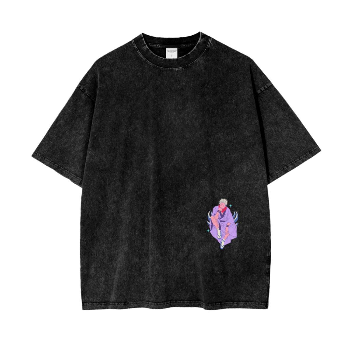 King of Curses Oversized Vintage T-Shirt - ChibiBytes